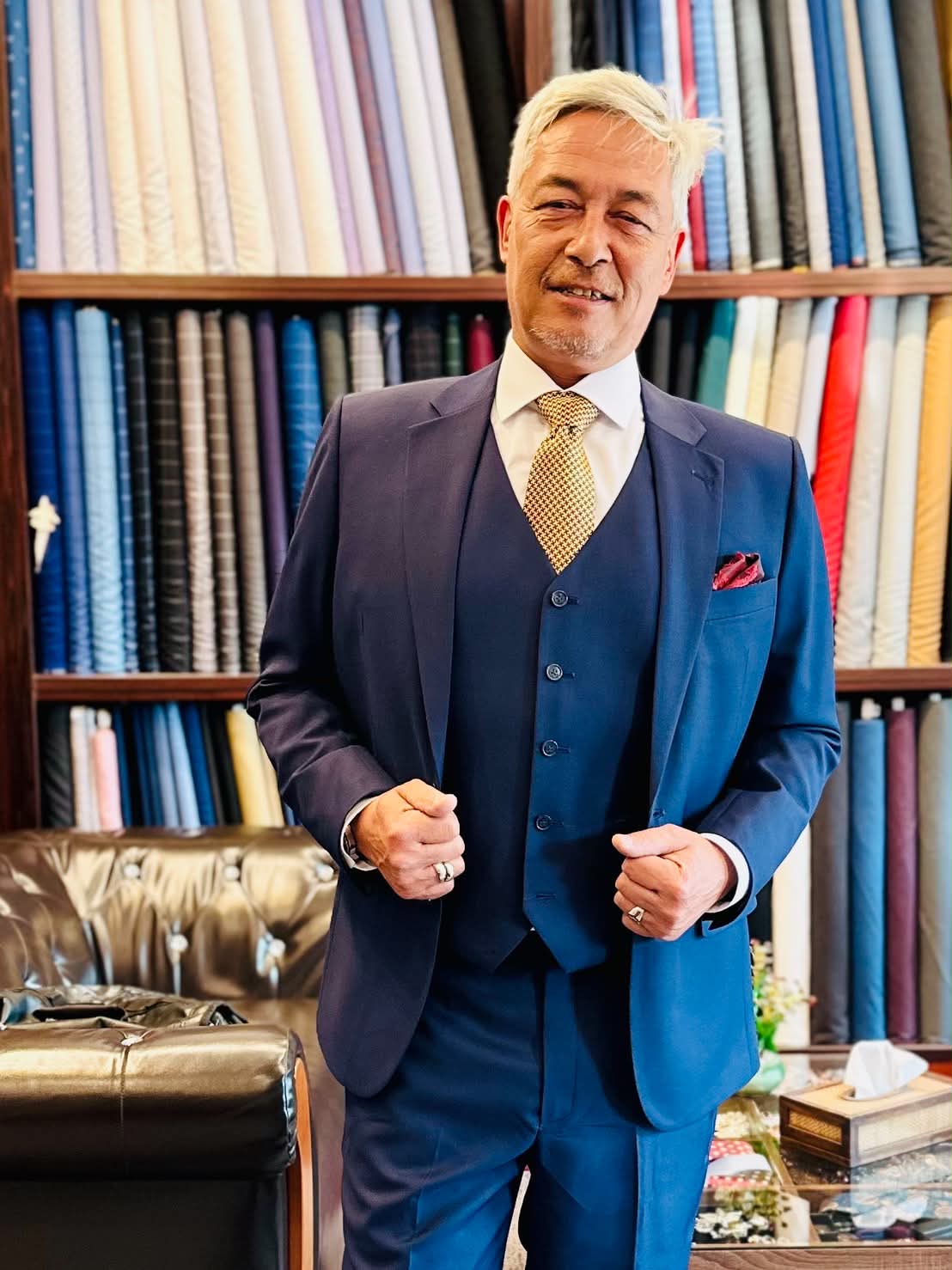 Three-Piece Suit — Crown Bespoke Tailors