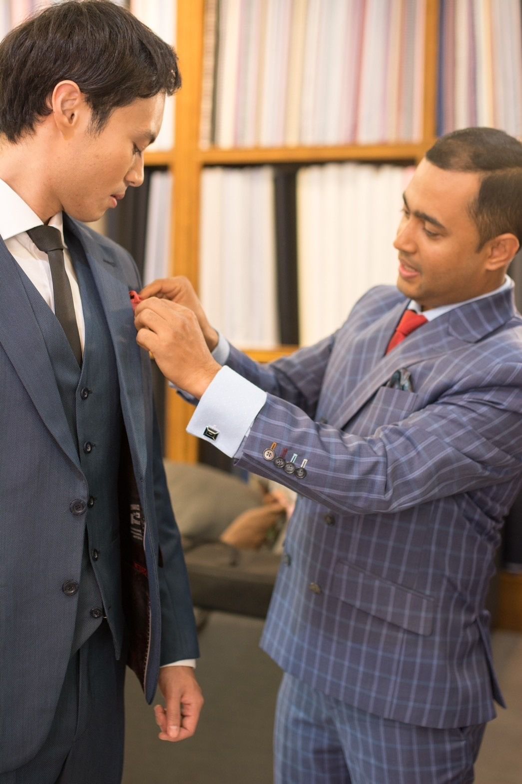 Crown Bespoke Tailors craftsmanship